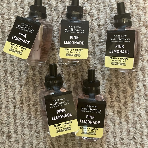 Bath & Body Works Other New Nwt 5 Bath Body Works Refills Pink Lemonade Poshmark